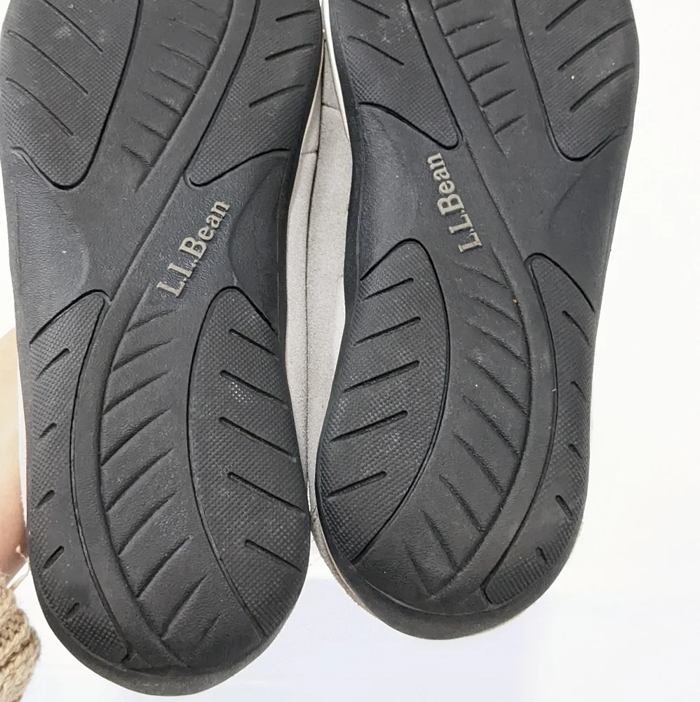 L.L bean suede walking flats